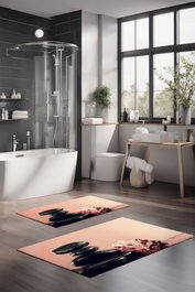 Mijölnir Juego de alfombrillas de baño CT-5184, 2 piezas, Multicolor